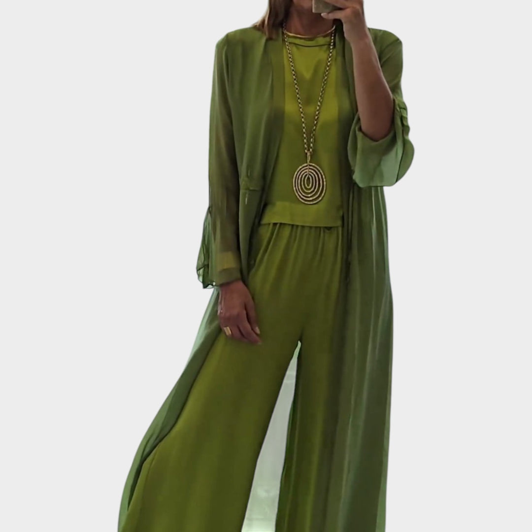 Three-Piece Flowing Lounge Set