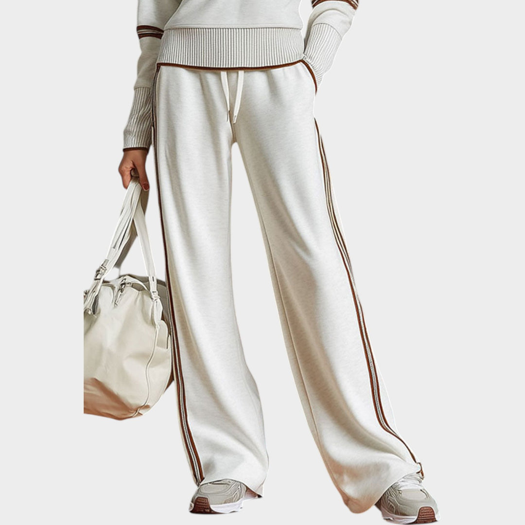 Athleisure Zip‑Neck Lounge Set