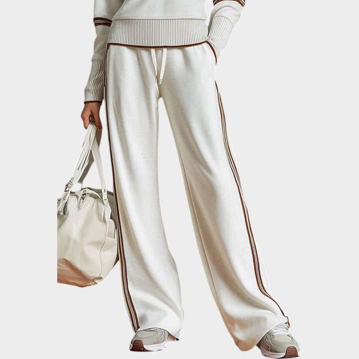 Athleisure Zip‑Neck Lounge Set